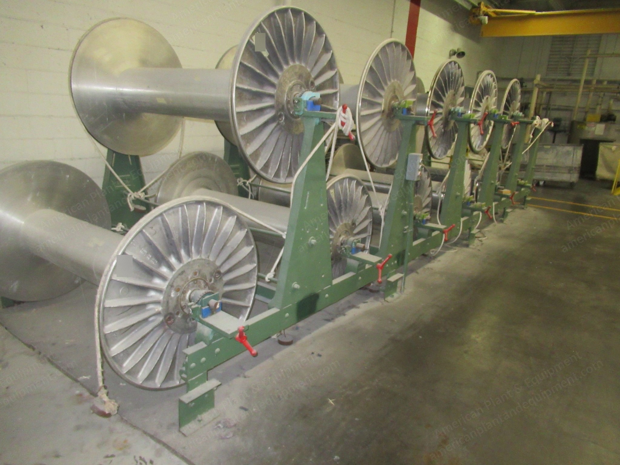 Aluminum Section Beams, Heavy Duty, 36" Flange Diameter, 54.25" Between Flanges
