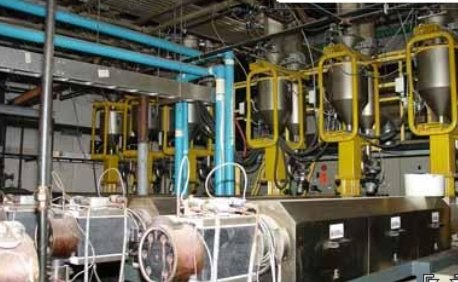 Filteco, Microfil BCF, Extrusion Lines, 75mm Extruders, 6 Colors, 480V