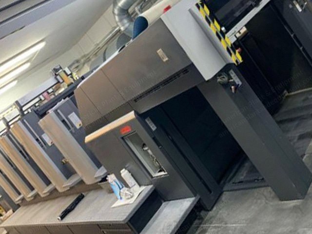 Heidelberg, SM 102 4 P L, 2009, 4 Colors, Perfector 2/2 or 4/0, Anilox Coater, IR Dryer