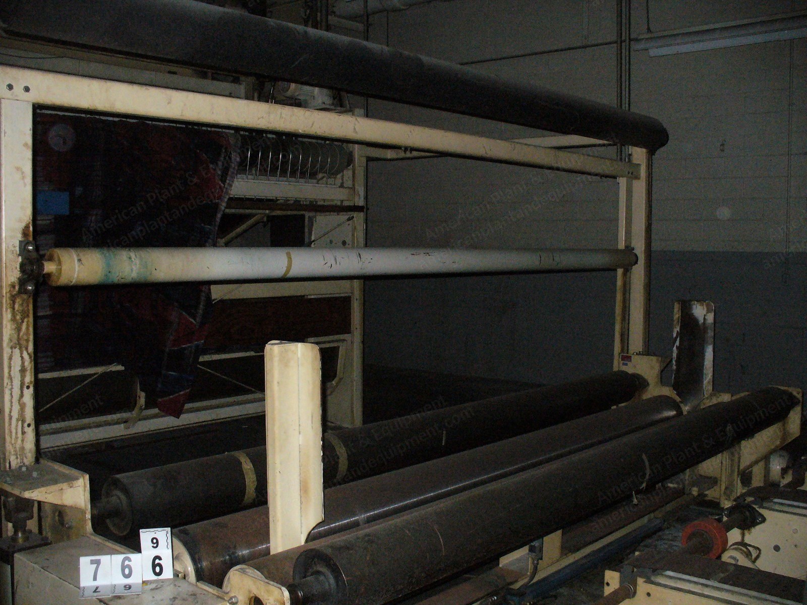 Zimmer, Rotary Screen Printer, 1972, 112 inch width, 16 colors, 100 yards/minute