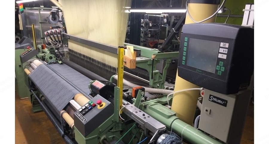 Dornier, HTVS8/J and HTVS16/J, 1995 to 2005, Width 2000mm and 1900mm, 8 Colors, Staubli Jacquard CX-880