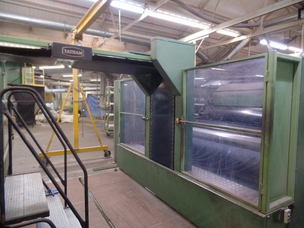 Tatham, Model 903, 1997, Intermediate Feed, 3000mm Working Width, Pull-Away Centre Draw