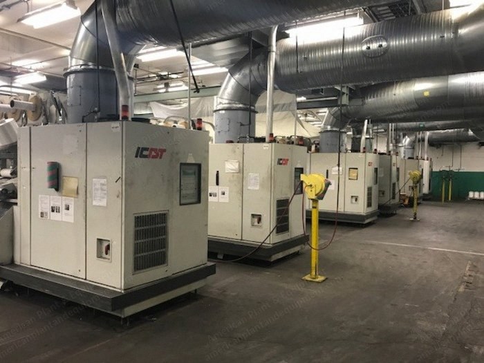ICBT, CP 510 G3, 2001, 152 Positions, 255mm Max Pot Package Diameter, 9300 RPM Max Speed