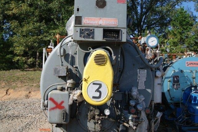 Cleaver Brooks, 200 HP, 1979, 300 PSI, Gas and No. 6 Oil