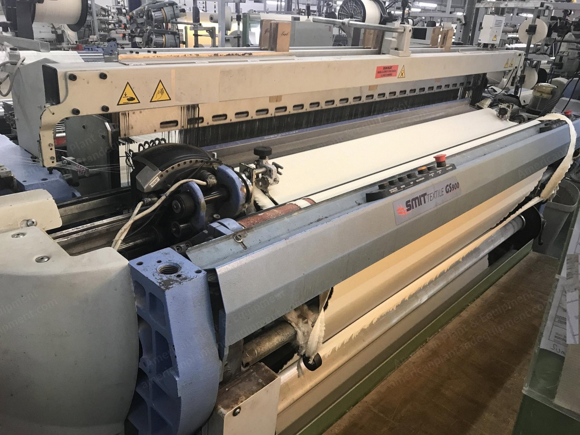 Smit, GS900, 2006, Rapier Weaving Machine, Working Width 2200mm, 8 Colors, Staubli Dobby