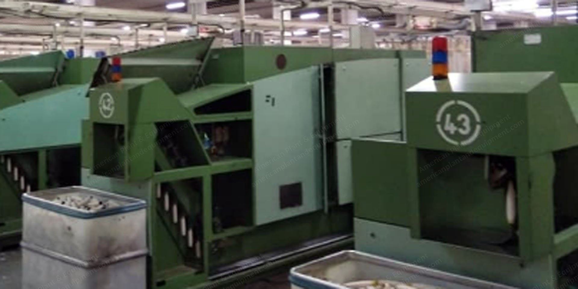 Rieter, K44, 2002/2004, 1008-1056 Spindles, 70mm Spindle Gauge, 55 kW Main Motor