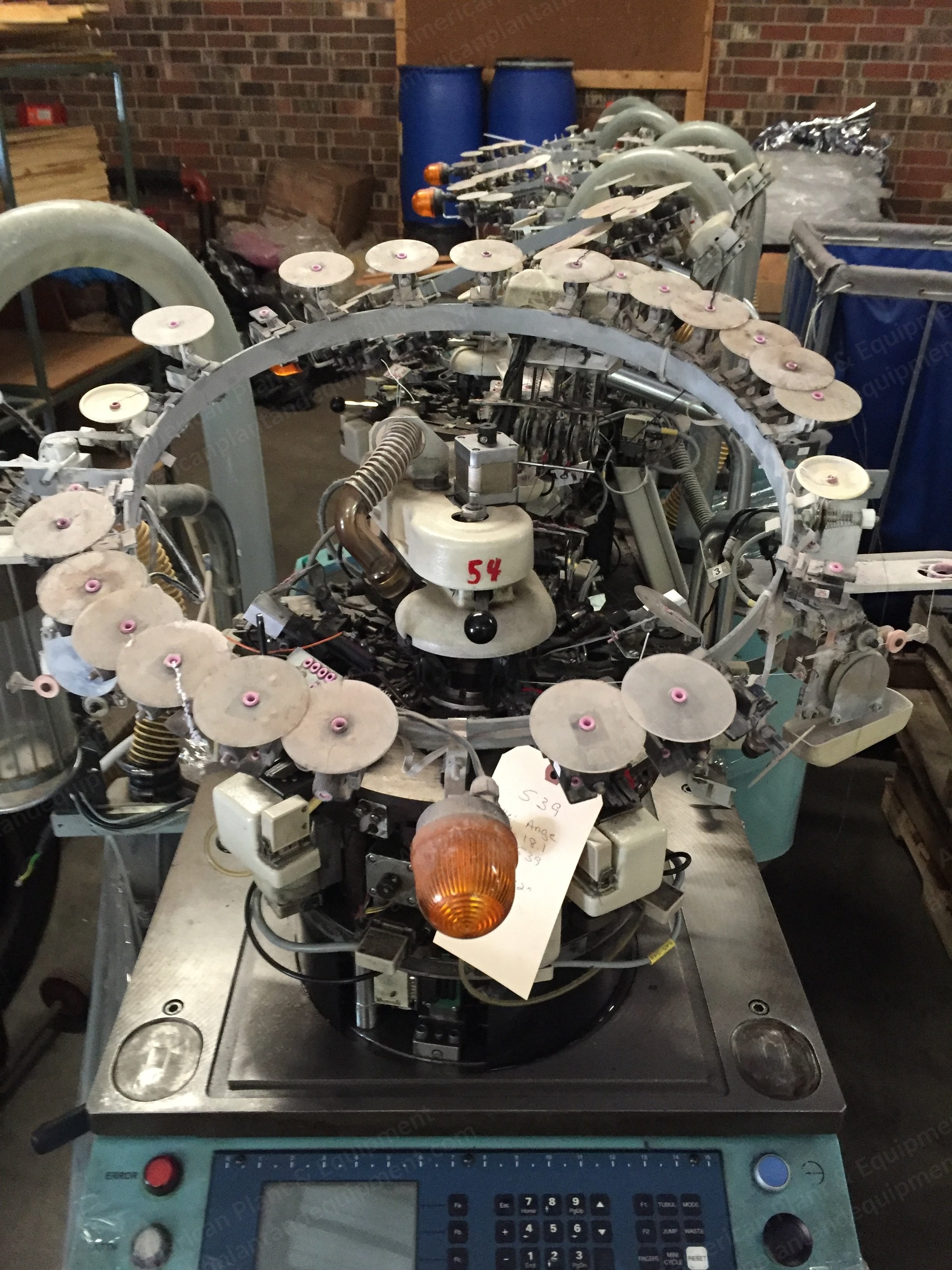 Ange, 18.1, 2007, 4" Diameter, 132 Needles, Sock Knitting Machine