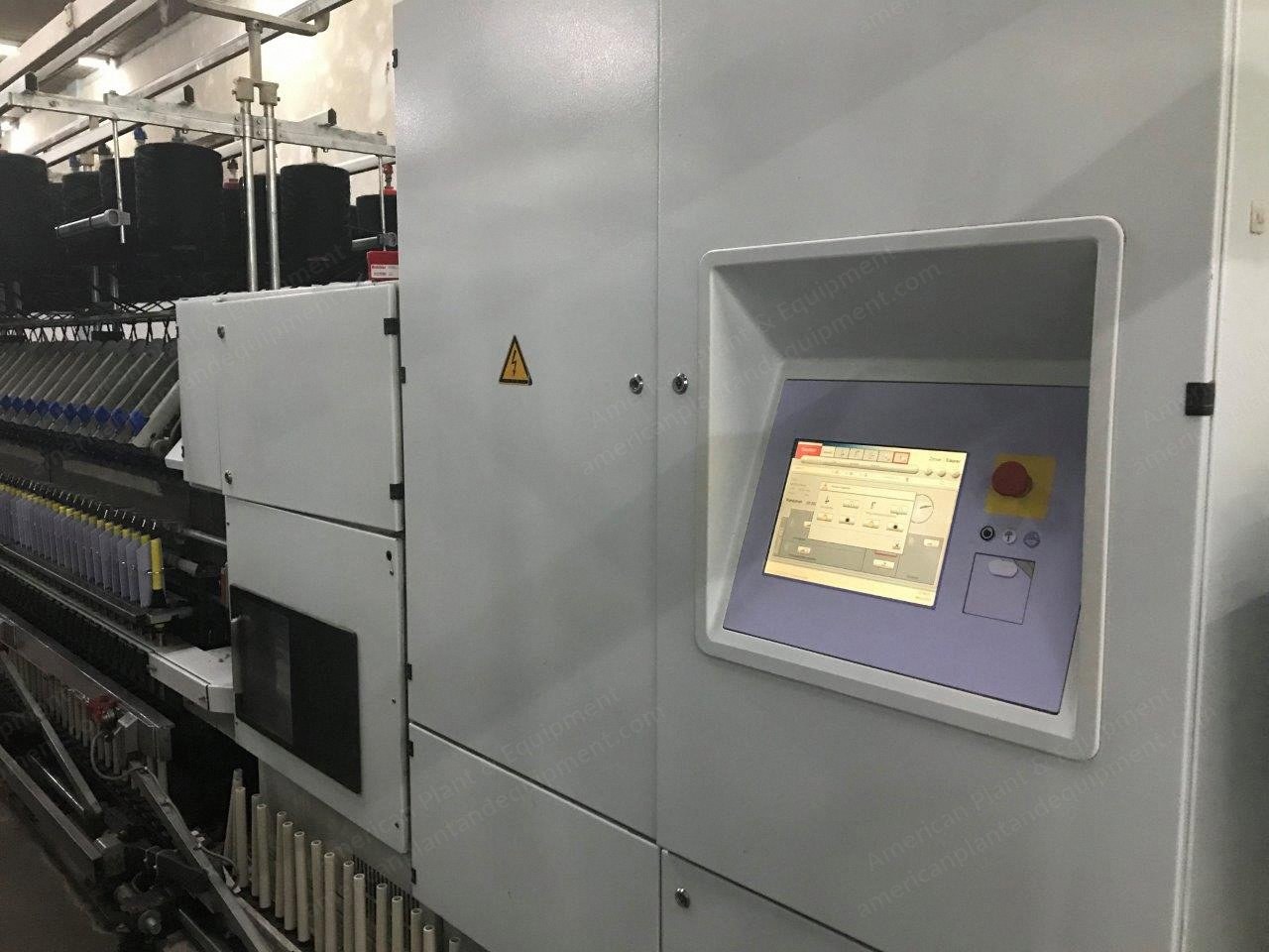 Zinser, RM451, 2005, Worsted Ring Spinning Machine, 1116 Spindles, 57mm Ring Diameter, 82.5mm Gauge