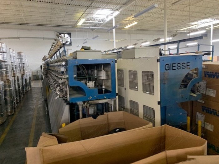 Giesse, AC98/EM, 1998, Chenille Machine, 96 Spindles, 130mm Ring Diameter
