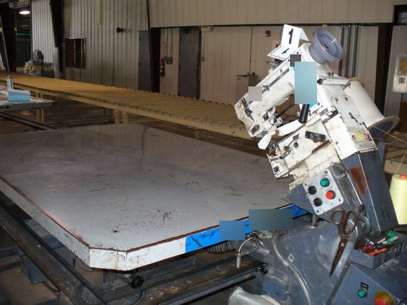 Spuhl Anderson, TE-22, 1998, Tape Edge Machine, 81.5x55 Inch Table, Singer 300 U 103A Sew Head, 220V