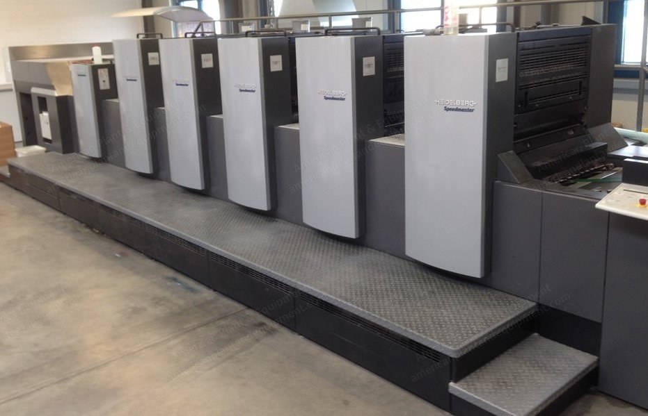 Heidelberg, Speedmaster 74 5HL, 2011, 530x740mm, 5 Colors, Coating Unit