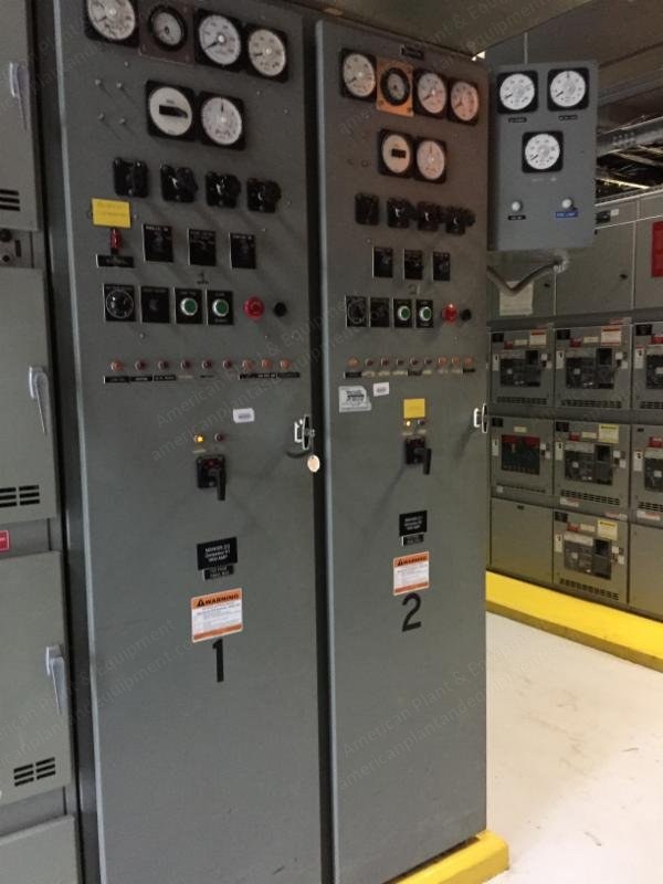 Caterpillar, 3512, 1000 kW, 277/480V, 3 Phase, with Paralleling Switchgear