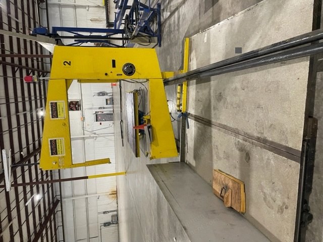 Krauss & Reichert, RBMR99, Vertical Foam Cutting Machine, Bun Height 43", Table 43.5" x 86.5"