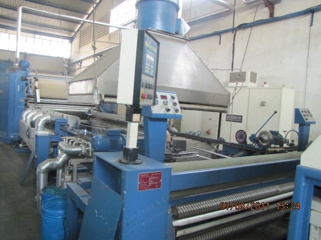 Santex Compactor, 1993, 2200mm, Pin Chain, Bianco Weft Straightener, Steam-Heated