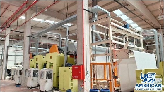 Bematic, Ying Yang, 2020, 4200mm Working Width, 1500 RPM, 850 kg/h Capacity, Needle Punching Line