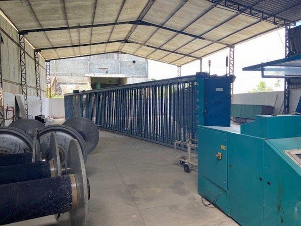 Karl Mayer, ZS 98, 2011, Direct Warper, 2400mm Working Width, 1100mm Beam Diameter, V Creel, 730 Creel Capacity