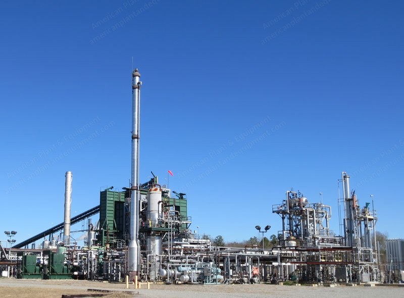Methanol Mixed Alcohols Plant, 10 MGY, 2009, Syngas Fischer-Tropsch Process, 125 TPD Woody Biomass Design