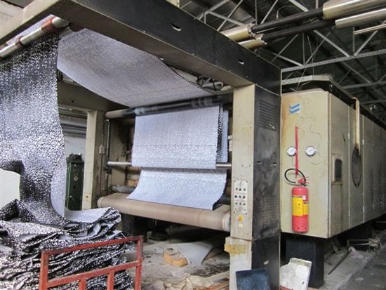 Reggiani Flat Bed Printing Machine, 1992, 2400mm, 8 Colors, 16m Printing Length
