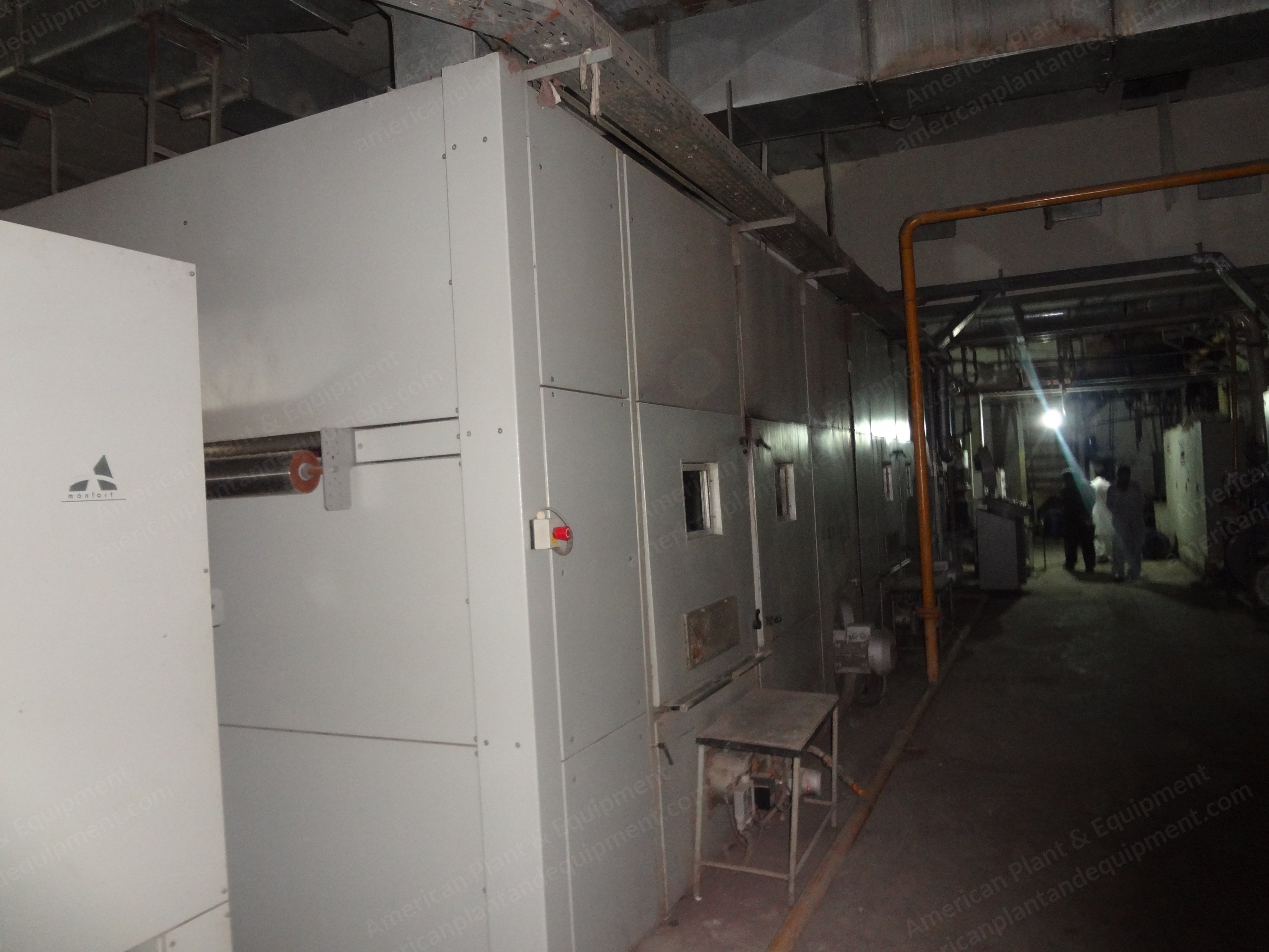Monforts, Continuous Dyeing Range, 2005, 3200mm Working Width, 100 m/min, Küsters Padder