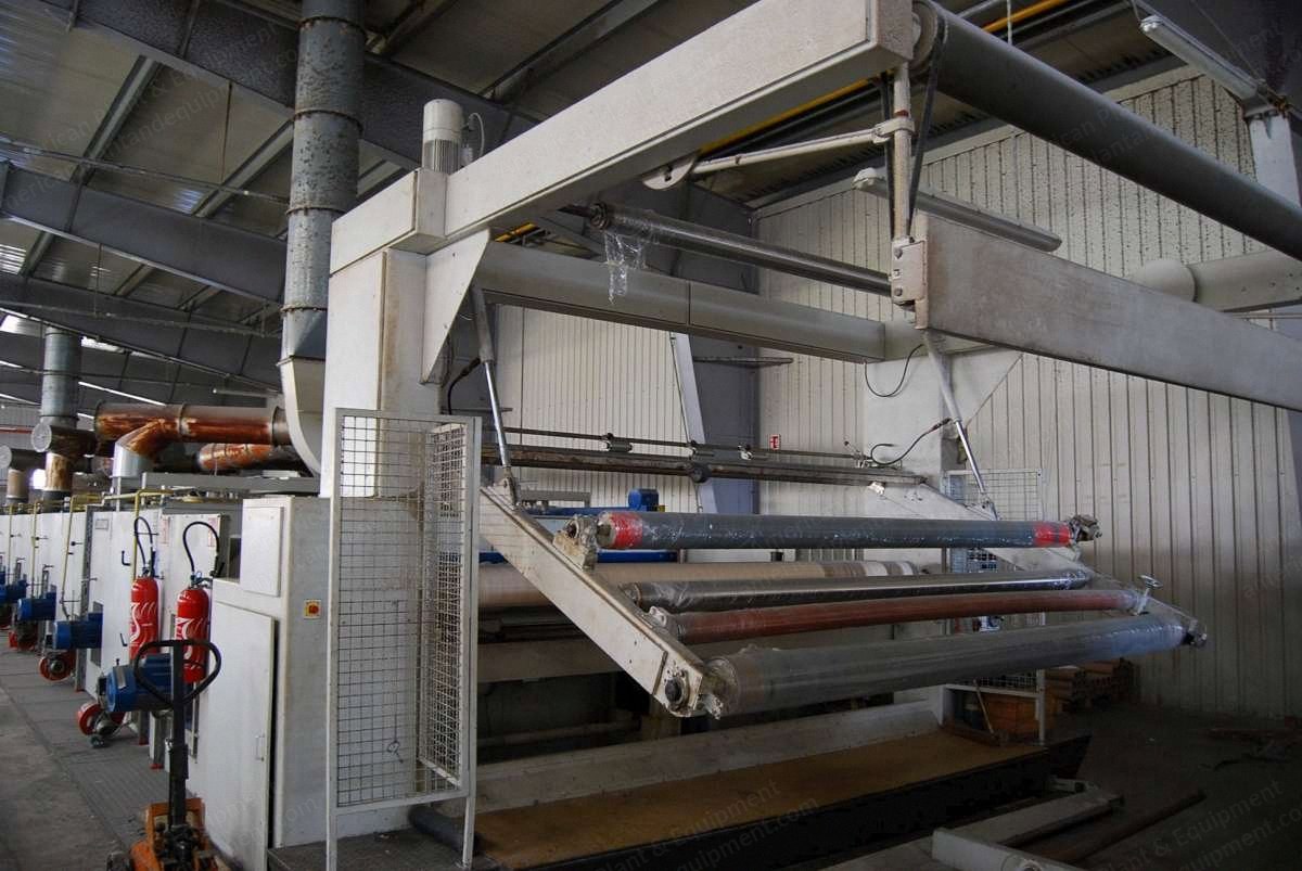 Bruckner, Stenter, 1997, 3200mm Working Width, 7 Bays, Gas Heated, Pins/Clips Chain
