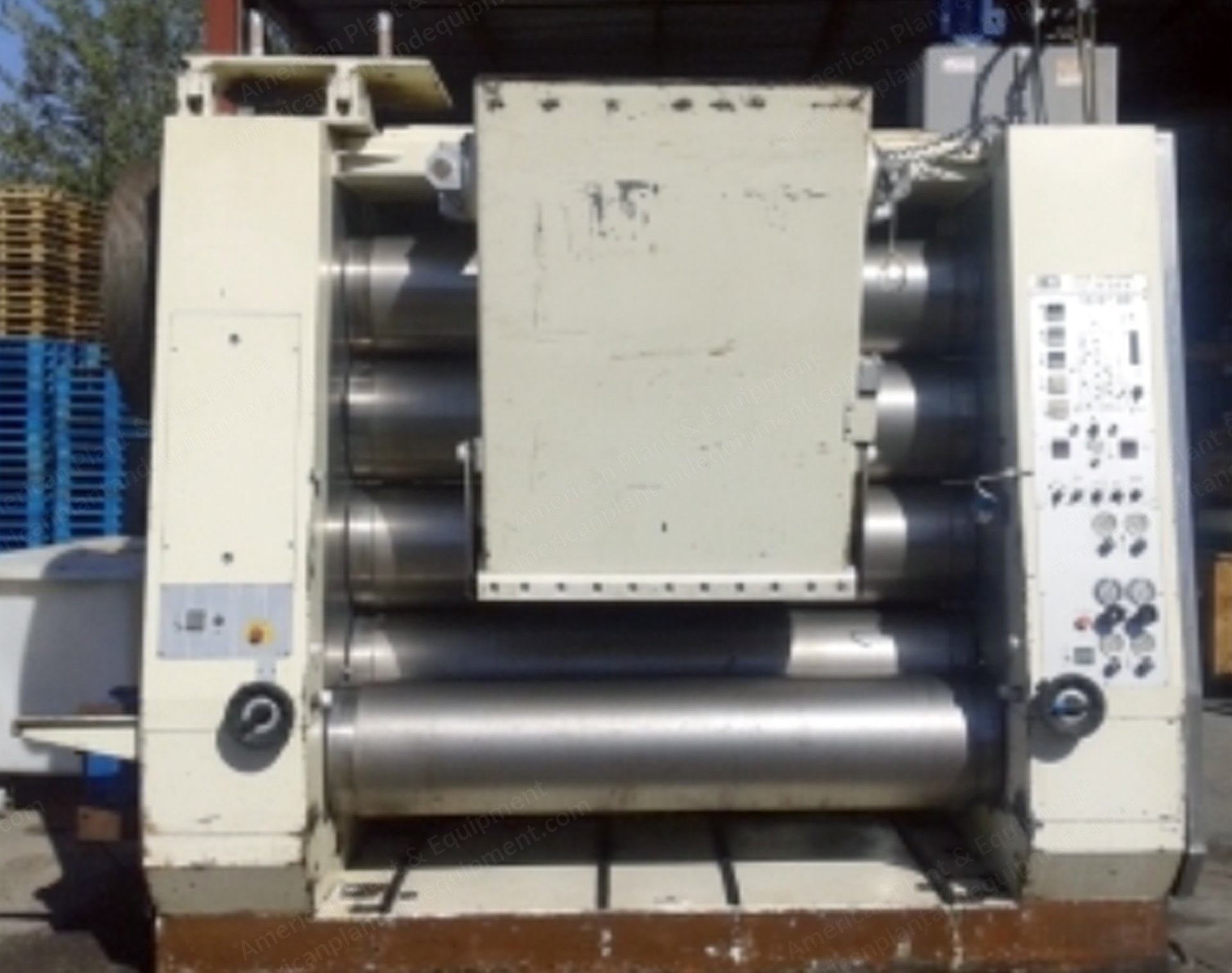Carle & Montanari, 5-Roll Chocolate Refiner, 1800mm Width