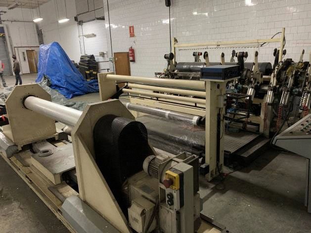 Mecagraf, Mecalist - 2000, 1990, 2200mm Max Width, 1000mm Unwind Diameter, 600mm Rewind Diameter