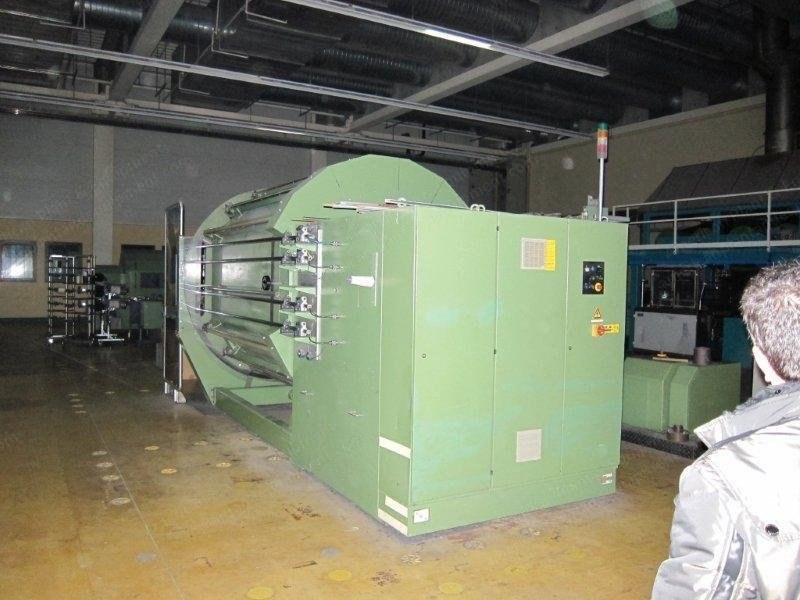 Karl Mayer, ROM2, 2000, Sample Warper, 12 Colors, Rotary Weft Feeding