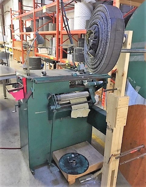 James Cash, Double Border Serger, Single Head, Over/Under, 16" Working Width