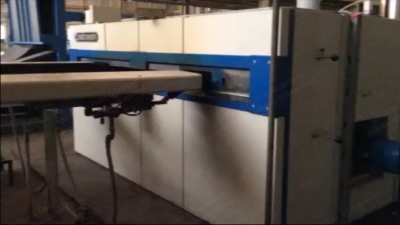 Bruckner Tenter Frame, 1999, 2000mm Working Width, 6 Fields, Thermal Oil & Natural Gas Heated