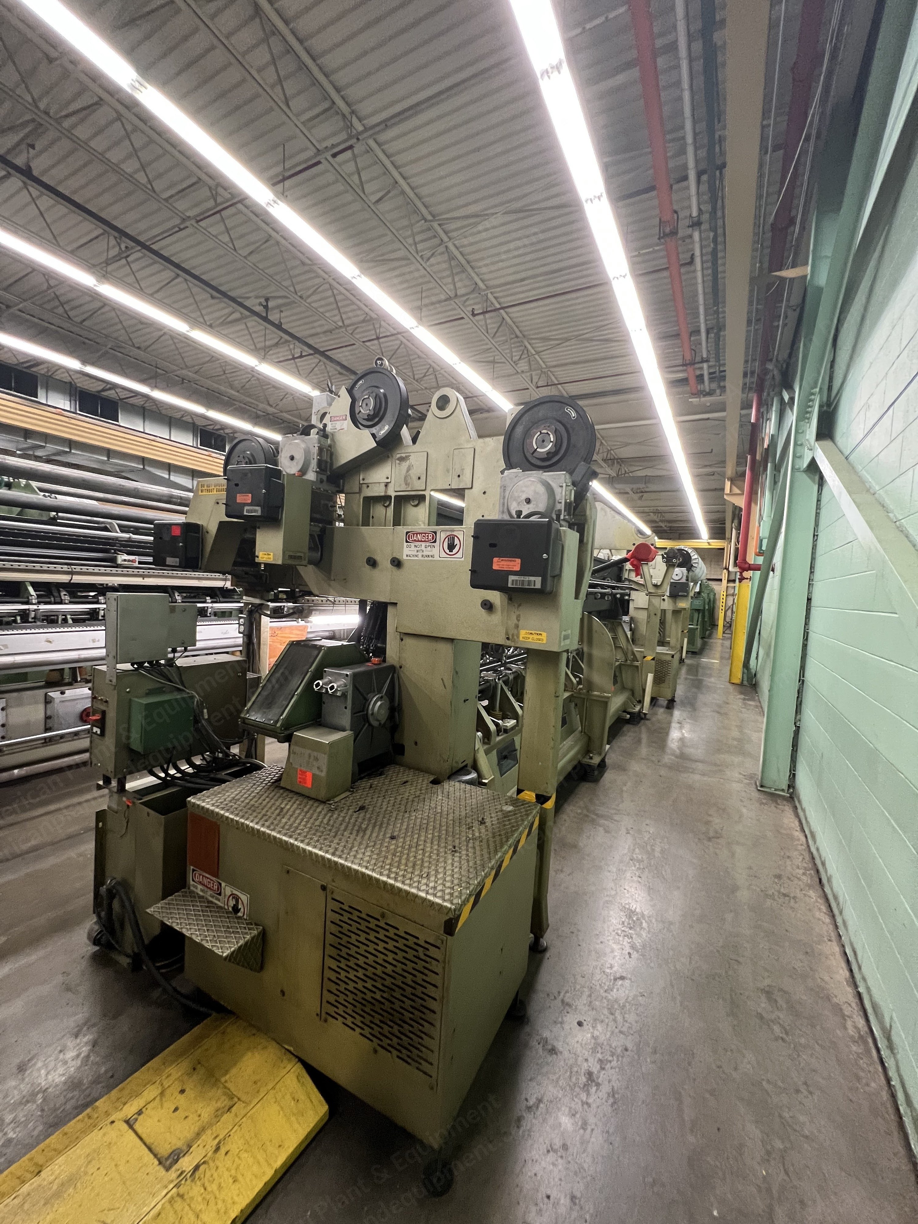 Karl Mayer, RSE4N-1, Gauge 32, 170 Inches Width, Warp Knitting Machine