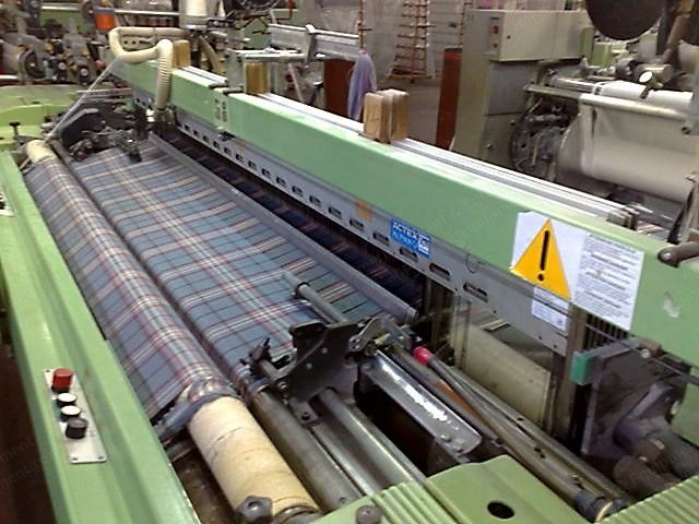 Somet, Super Excel, 2000/2001, Rapier Loom, 2200mm, 8 Colors, Staubli 2670 Dobby