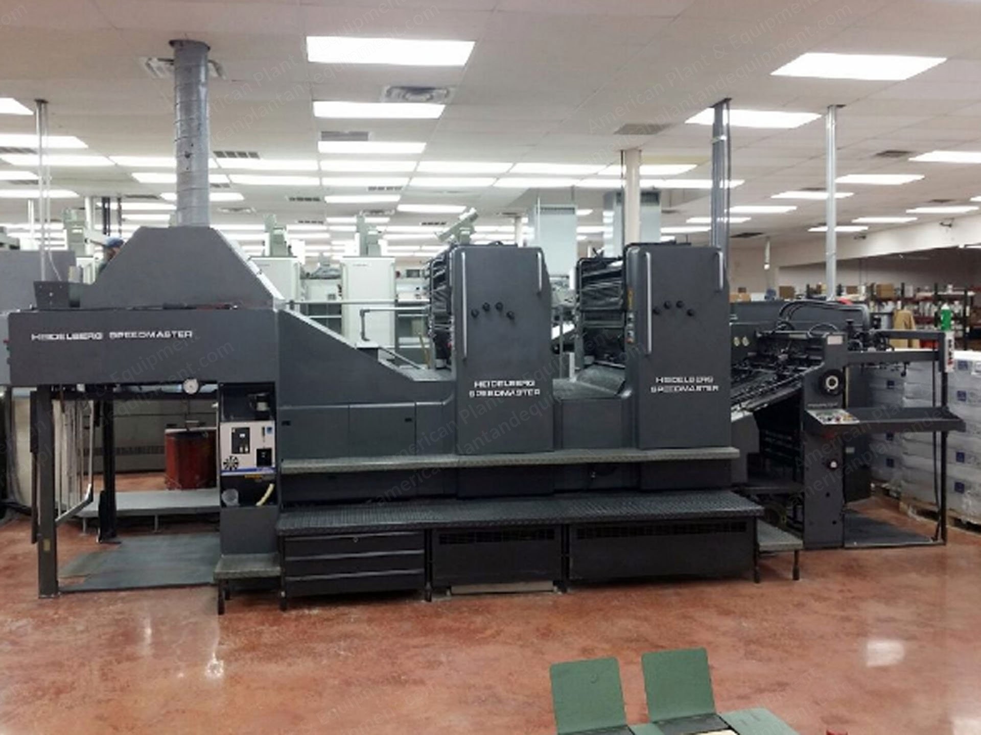 Heidelberg, SM102ZP, 1992, 2 Colors, 720x1020mm, Perfector