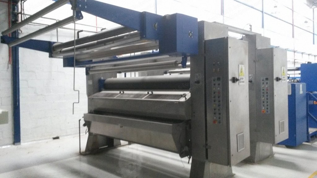Unitech, REDevo6, Stenter, Working Width 2400mm, 6 Chambers, Gas Heated, Vertical Chain