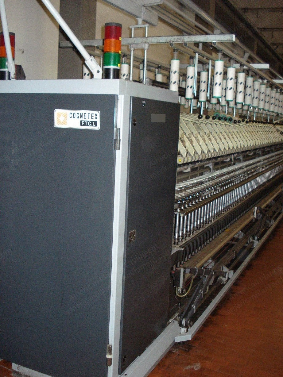 Cognetex, FTC 8 L, 1995, 640 Spindles, Ring 51mm, Gauge 82.5mm, Automatic Doffing
