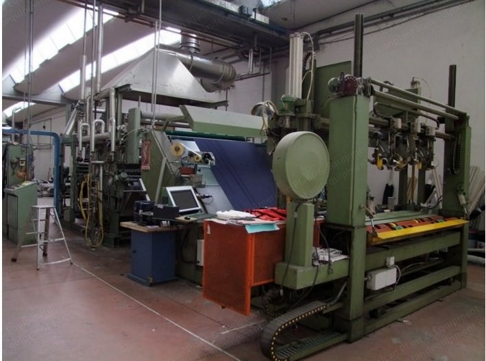 Monforts, Toptex/W, 1989, Sanforizing Line, Working Width 2200mm, Rollers Width 2400mm