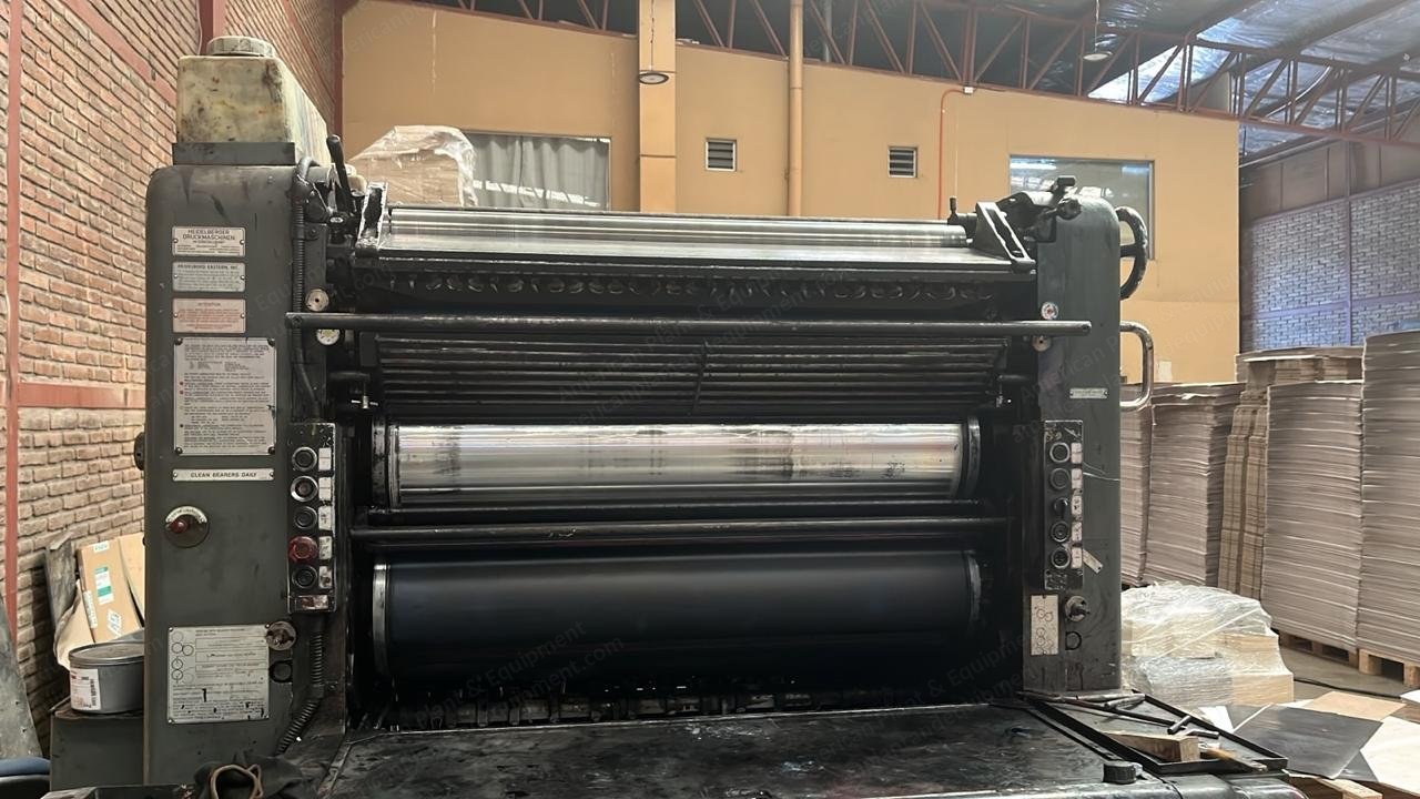 Heidelberg, Sorsz, 1980, 2 Color, 720x1020mm