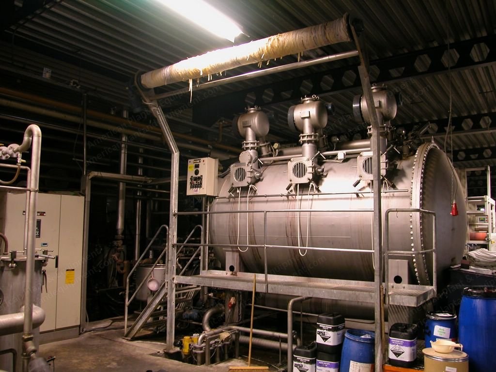 Thies, Rotostream HT 140/3, 1989, 3 Ropes, 600kg Capacity, High Temperature Dyeing Machine