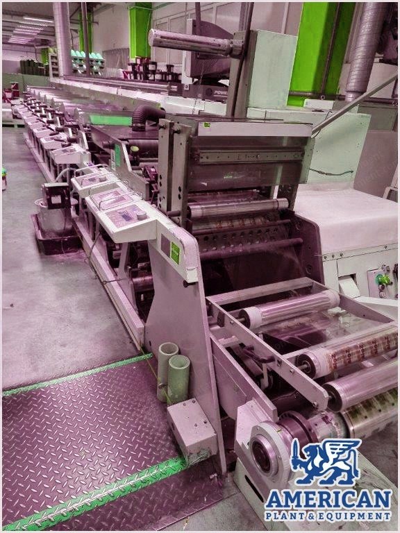 Nilpeter, FA 4250, 2007, 8 Colors, 420mm Web Width, UV Drying
