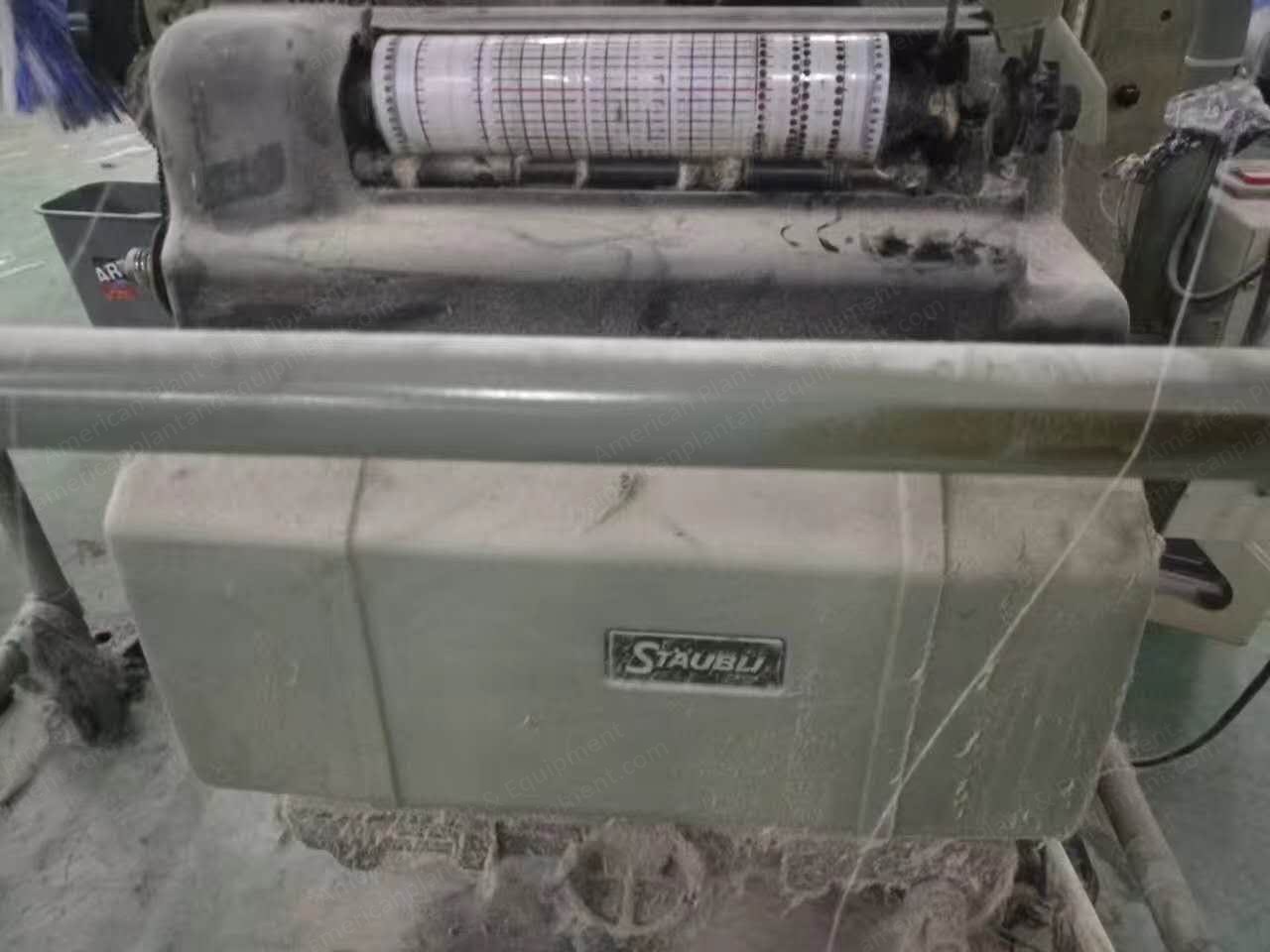Somet, Excel 11E, 1985, Rapier Loom, 3400mm Width, 2 Feeders, 12 Frames