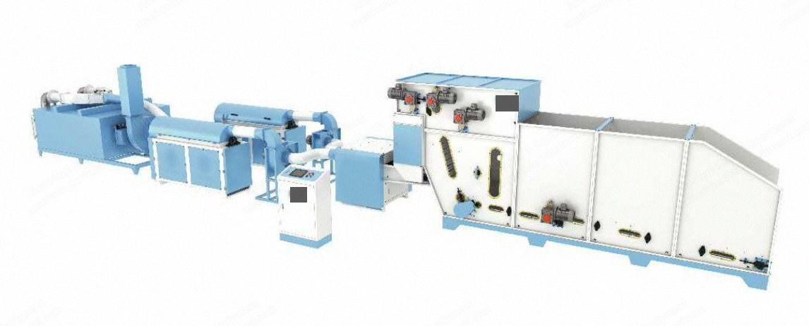 NovaStar, PC361, Full-Automatic Ball Fiber Making and Bagging Production Line