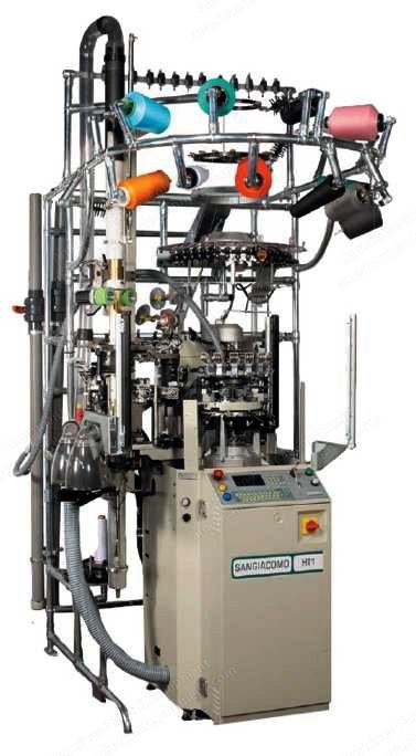 Sangiacomo, HT1 CL, 2010, 3 3/4" Cylinder, 144 Needles, 36 Gauge, Single Cylinder