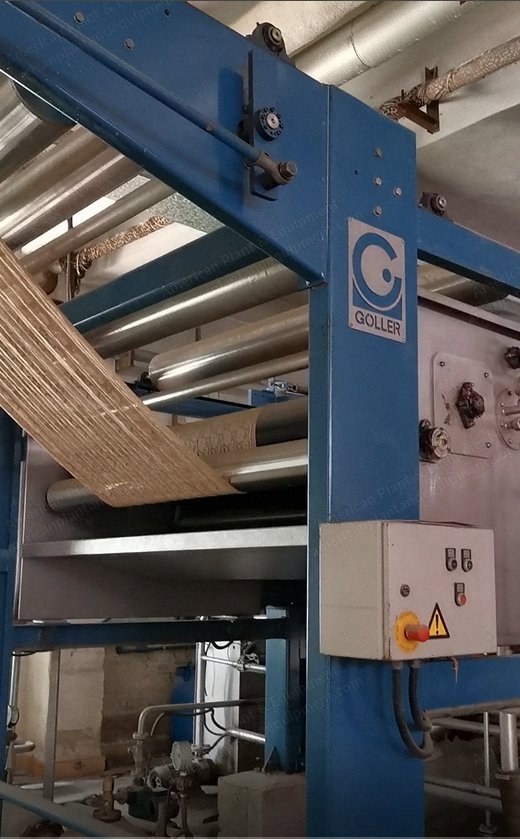 Goller, Open Width Washing Machine, 2011, 1800mm Working Width, 7 Washing Tanks