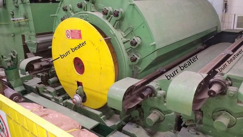 FOR, Semi-Worsted Card, 1979, 2500mm Working Width, with Hopper Feeder