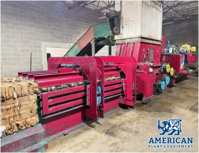 Balemaster, 46225E-12, Auto Tie Baler, 75" x 40" Feed Opening, 150 HP