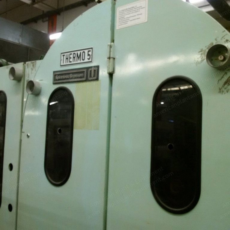 Spinnbau, Double Doffer Card, 1983, Working Width 2500mm