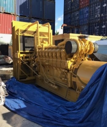Caterpillar, 3516, 1988, 1750kW, 60Hz, 1800 RPM, Weather Enclosed