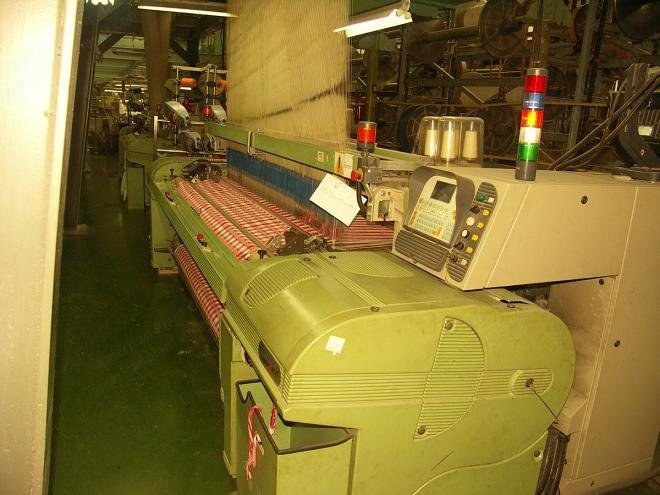 Somet, Super Excel Thema, 1998/2001, Jacquard Looms for Cotton and Terry Towels, 2200mm/2600mm Working Width, Staubli Jacquard