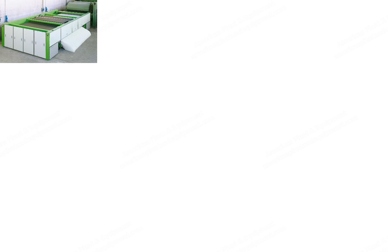 Texnology, Crosslapper, 2200mm Card Web Width, 3500mm Lapping Width, 60 m/min