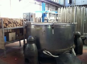 Pozzi Hydroextractor, 1250mm Diameter, for Hanks and Cones