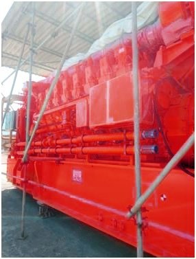 Caterpillar, C280-16, 2016, 4.8 MW, 60 Hz, 6300V, Diesel Generator Set